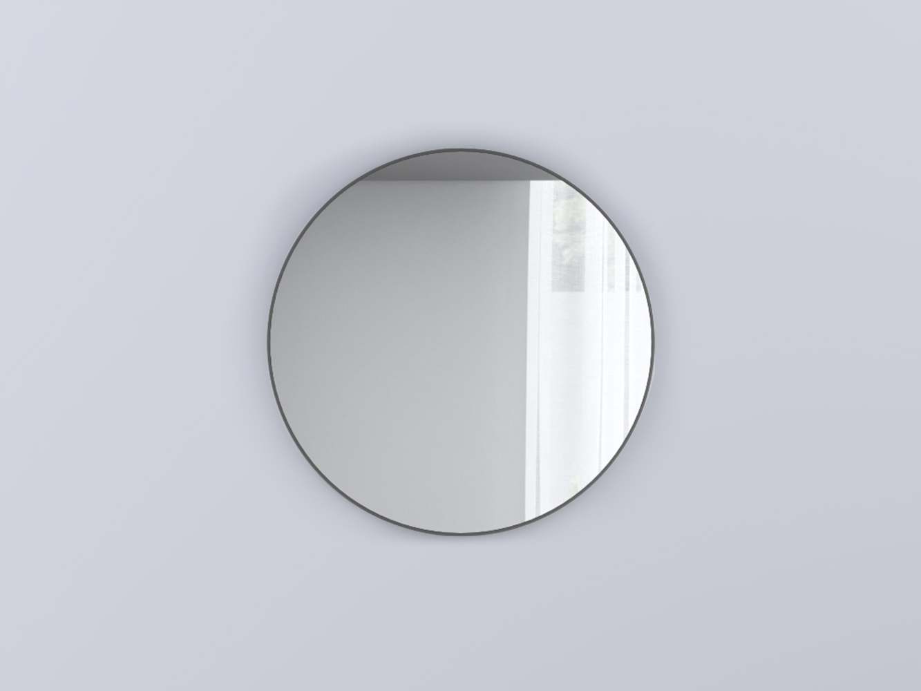 CASPT-CM Зеркало круглое с крашенной рамой 120 cielo I Catini Ceramica Cielo