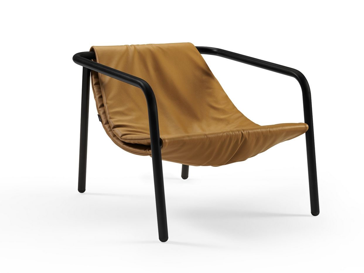 Кожаное кресло с подлокотниками SANCAL ELLE MINI ARCH-00140923