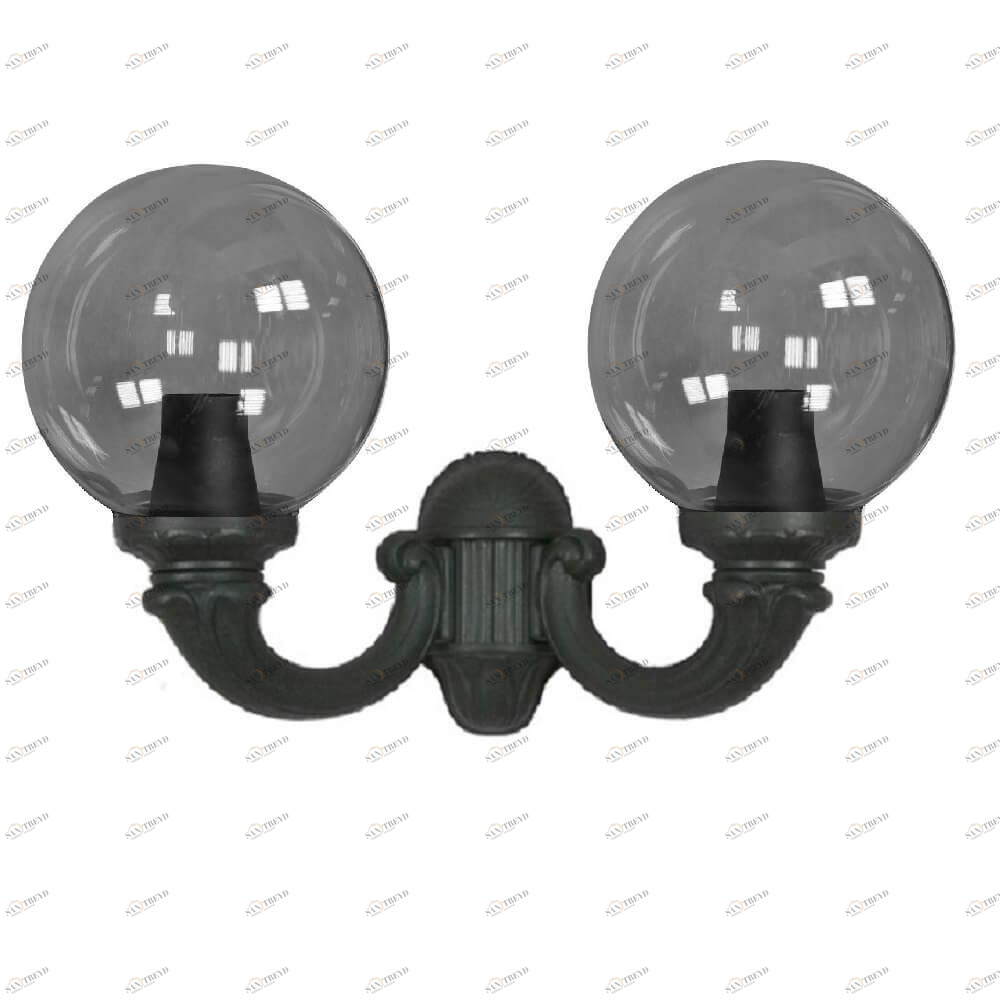 Уличный настенный светильник Fumagalli Mirra/G300 G30.142.000.AZE27 FUMAGALLI MIRRA, G300 271803 Черный 
