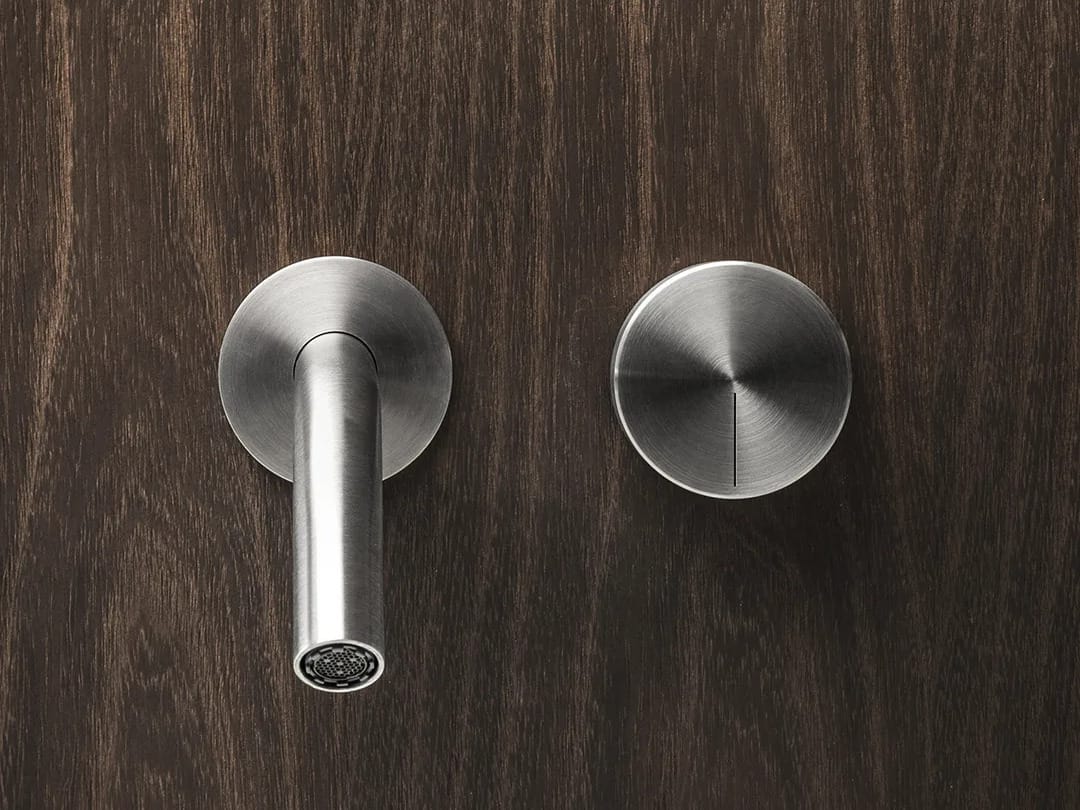 Настенный смеситель для раковины из нержавеющей стали с 2 отверстиями Falper водоносный горизонт ARCH-00072856 - Вид №2