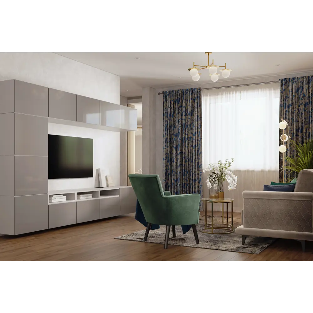 Santreyd Лион Аша: Дверь для шкафа в графитовом сером цвете 84231688 STLM-0047291 - Вид №2