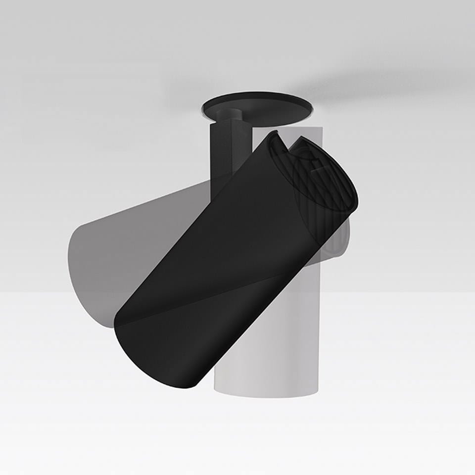 Алюминиевый регулируемый светодиодный прожектор Artemide вектор ARCH-00116454 - Вид №3