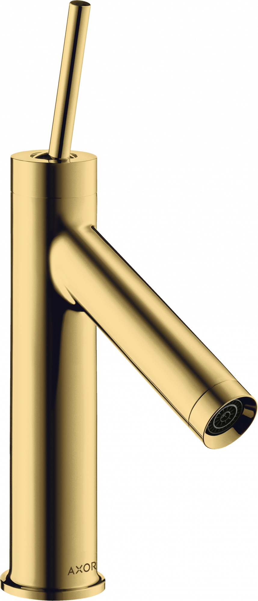 10117990 Смеситель для раковины 90, однорычажный, со сливной ручкой и сливным гарнитуром AXOR STARCK