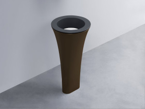 AMLA45-BA+AMPILT-BL+AMCOLT-CA Раковина Amedeo Tondo отдельностоящая cielo Enjoy + Amedeo