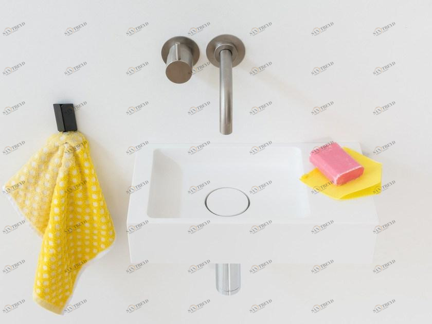 Hbs08 Подвесная раковина настенная овальная Not Only White Base белая