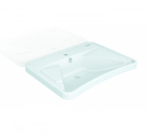 GW11 49 07 00 Подвесная раковина настенная прямоугольная Genwec  белая