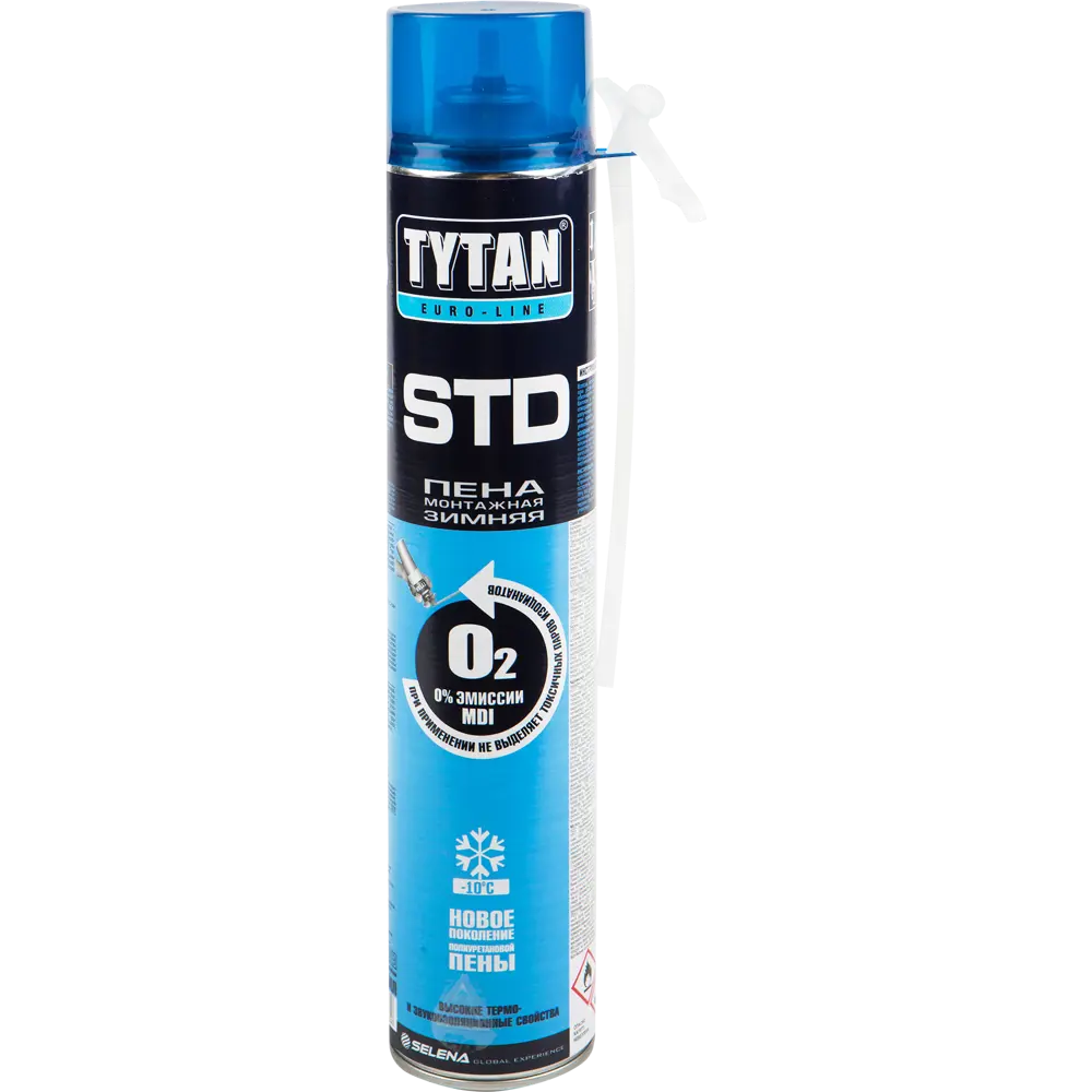 Пена монтажная ручная Tytan Euro-Line зима 750 мл STLM-2083455