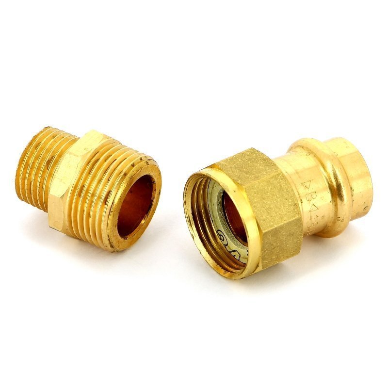 Муфта пресс-Н с разъемным соединением 18х1/2' IBP P4331G01804000 - Вид №1