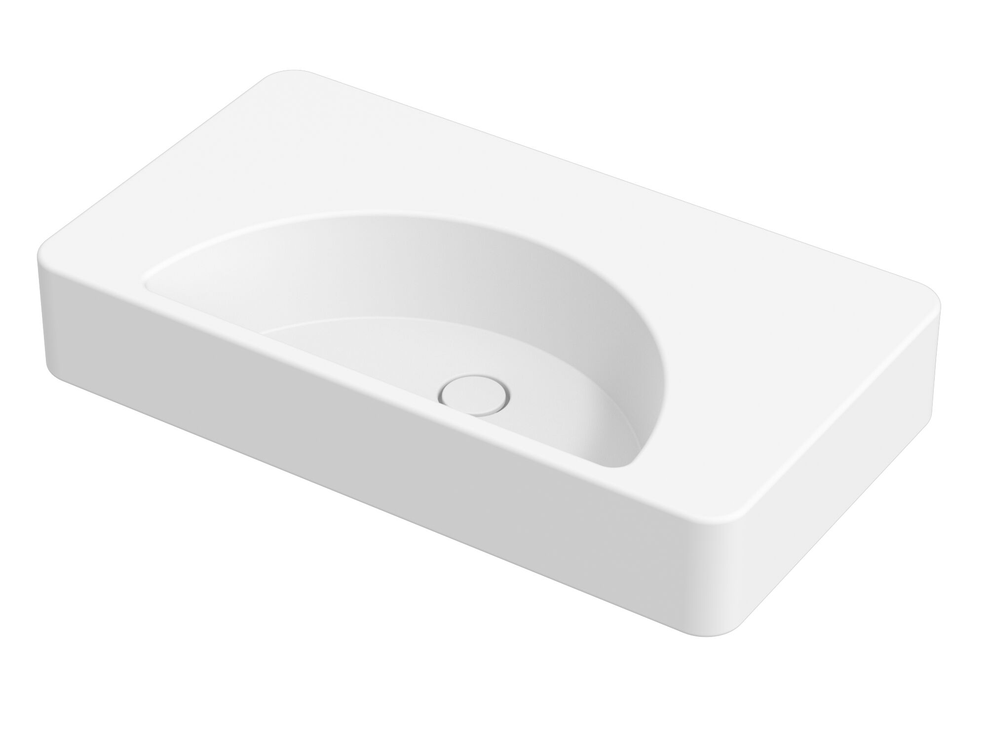 Керамический одиночный умывальник Alice Ceramica Lunaris ARCH-00034417