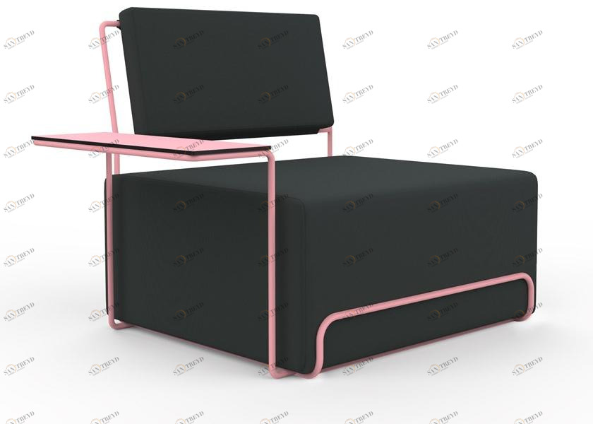 Diabla Кресло из ткани с подлокотниками Lilly sun-id-1483053