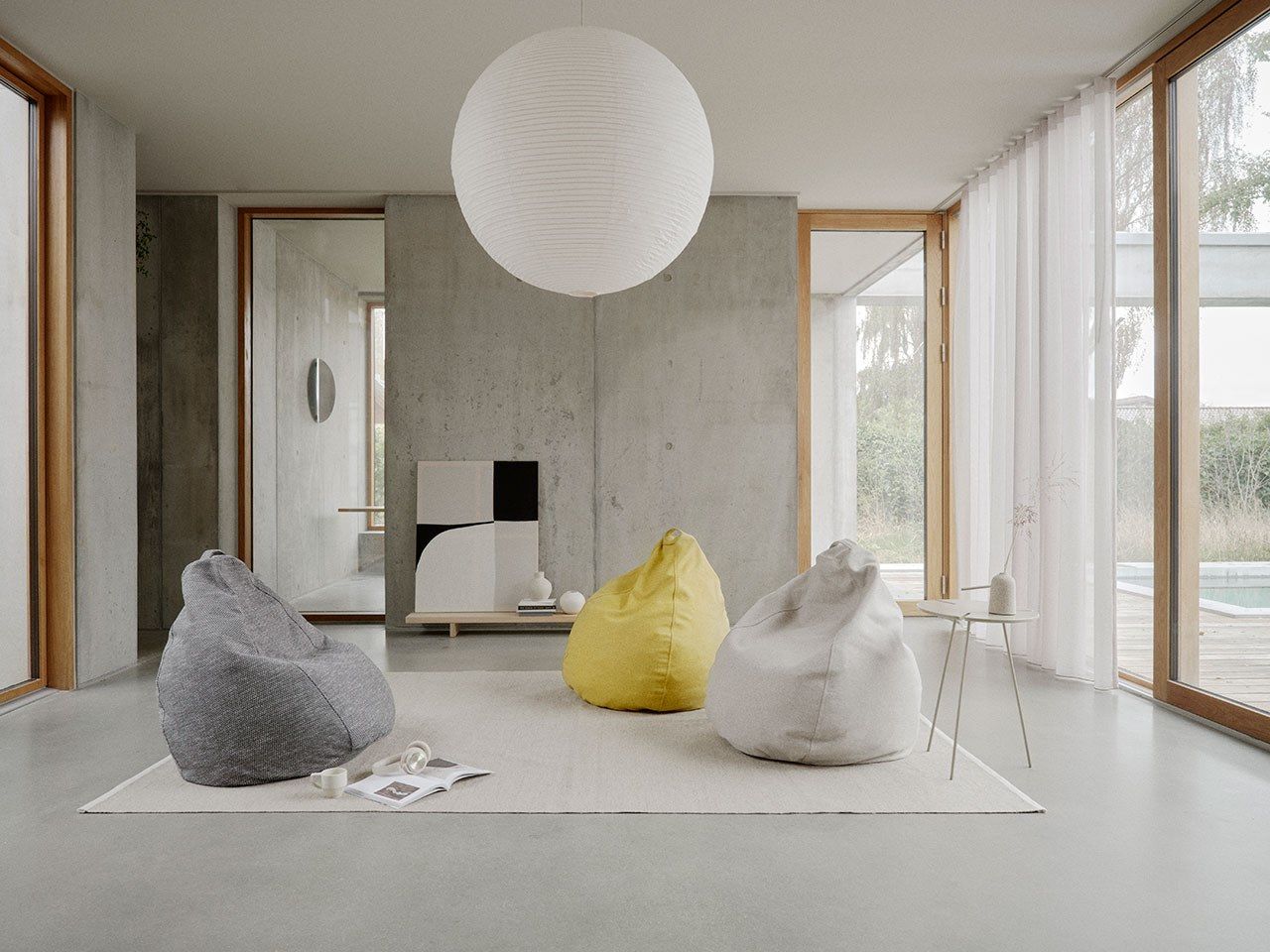 Съемное кресло-мешок из ткани SOFTLINE ESPRIT ARCH-00083953 - Вид №1