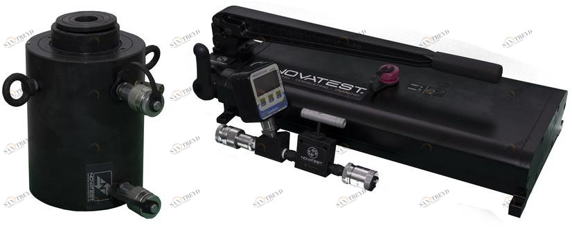 NOVATEST Гидравлическая система для испытаний сваи статической нагрузкой Prove di carico, prove su pali di fondazione sun-id-1466822