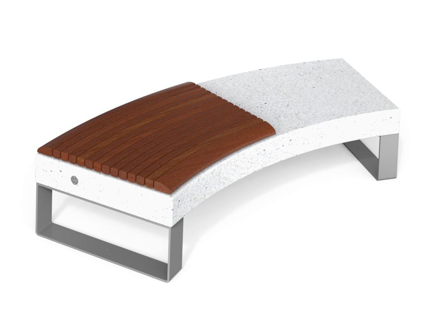 Изогнутая скамья HPC без спинки Metalco DIAMANTE ACCESSORIES W ARCH-00041131