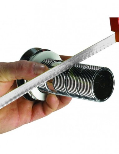 122400 093 00  Универсальный слив со встроенным сифоном Сифонетка для умывальника или умывальника, цифровой клапан Д. 65 мм, нержавеющая сталь и АБС Valentin Хром  - Вид №4