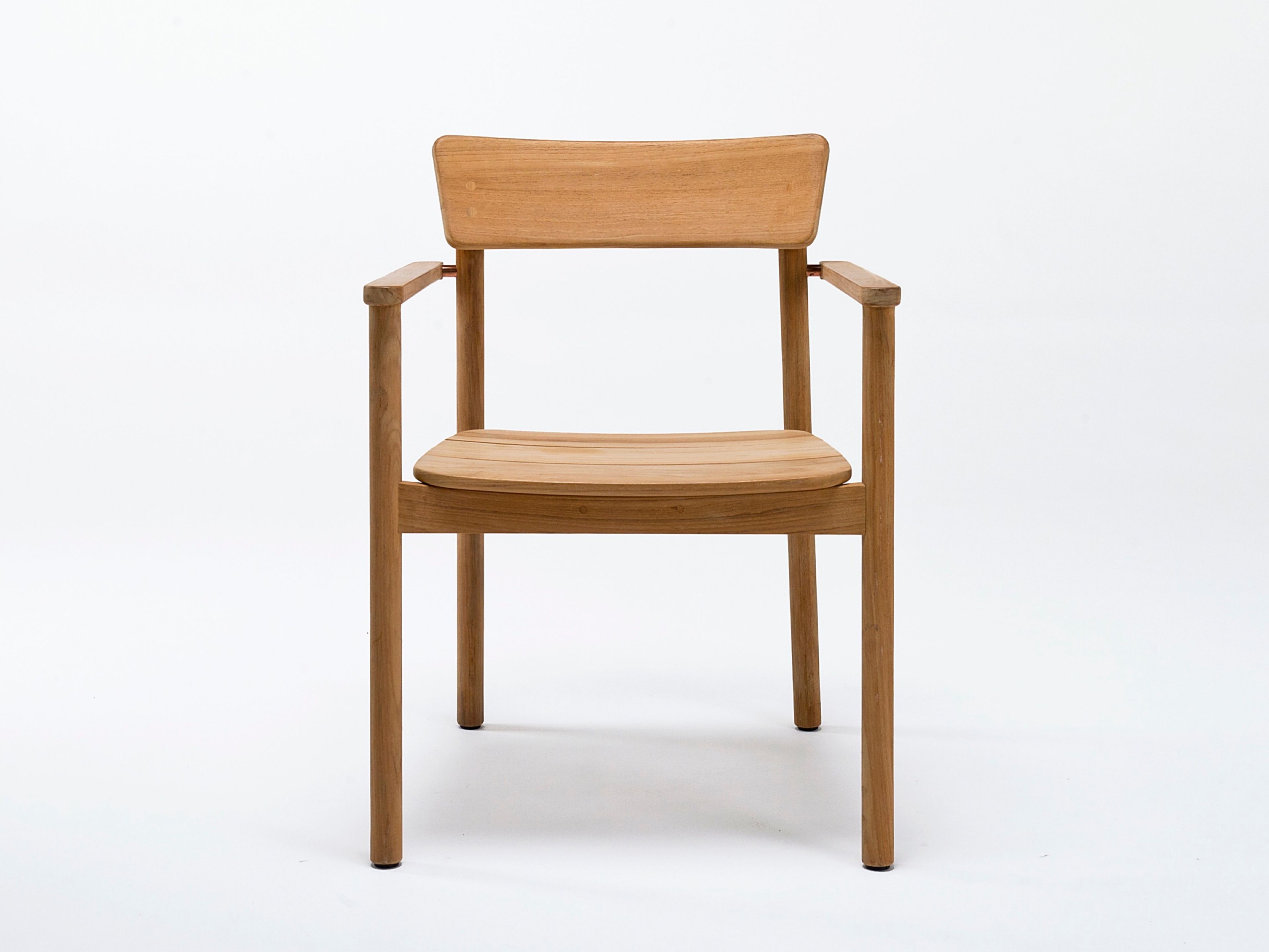 Садовое кресло из тикового дерева с подлокотниками Unopiù Pevero ARCH-00119319 - Вид №2