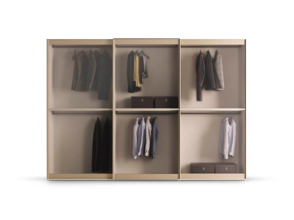 Секционный шкаф из дерева и стекла Pianca MURANO ARCH-00143343