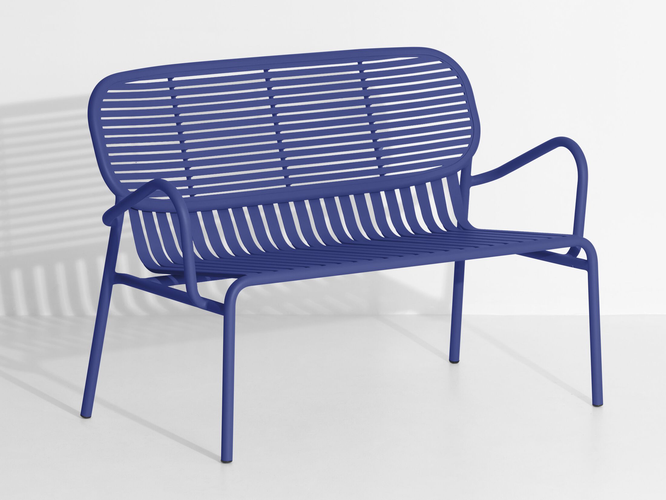 Алюминиевая садовая скамейка с порошковым покрытием с подлокотниками Petite Friture выходные ARCH-00120153 - Вид №6