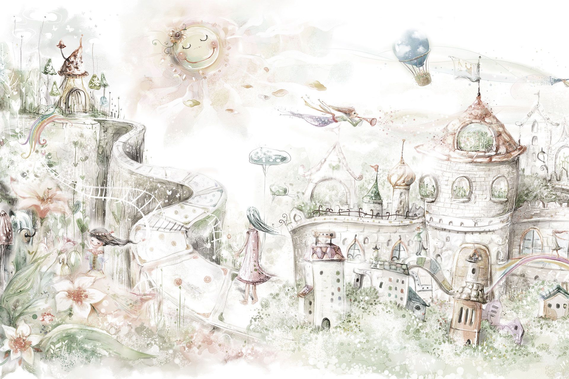 Панорамные обои для детей Rimura 2025 ARCH-00100909 - Вид №1