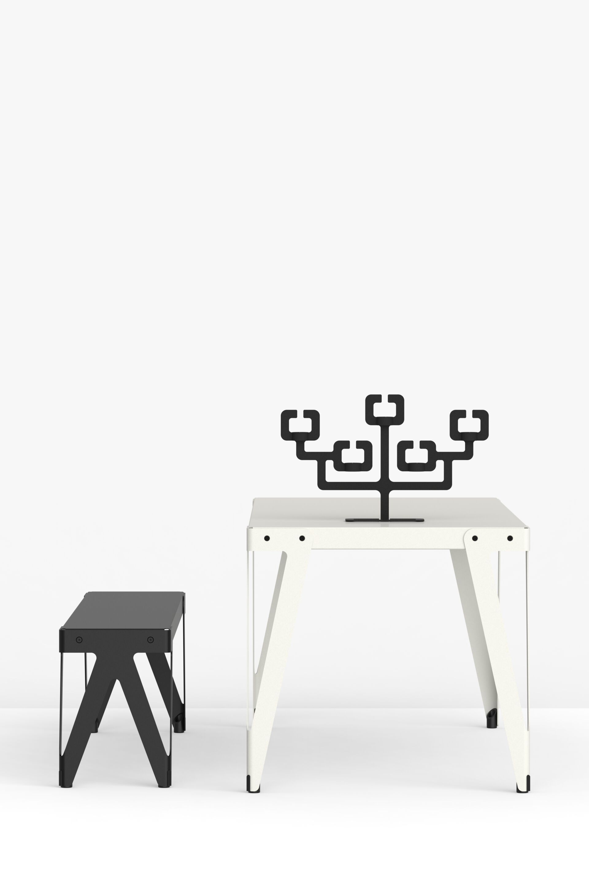 Стальная садовая скамейка с порошковым покрытием FUNCTIONALS Lloyd ARCH-00086249 - Вид №10