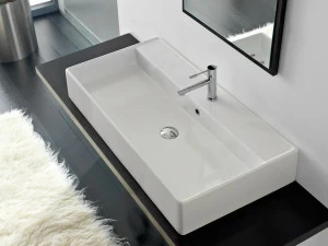 8031/r-100/a Накладная раковина на столешницу  овальная Scarabeo Ceramiche Teorema