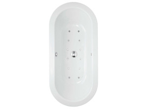 Овальная ванна с гидромассажем