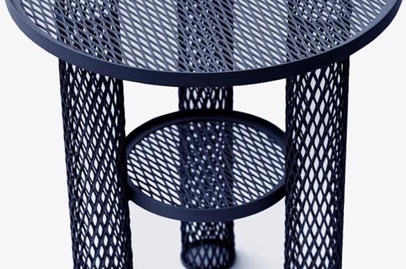 Moroso Круглый журнальный столик из стали с порошковым покрытием sun-id-1458793 - Вид №14