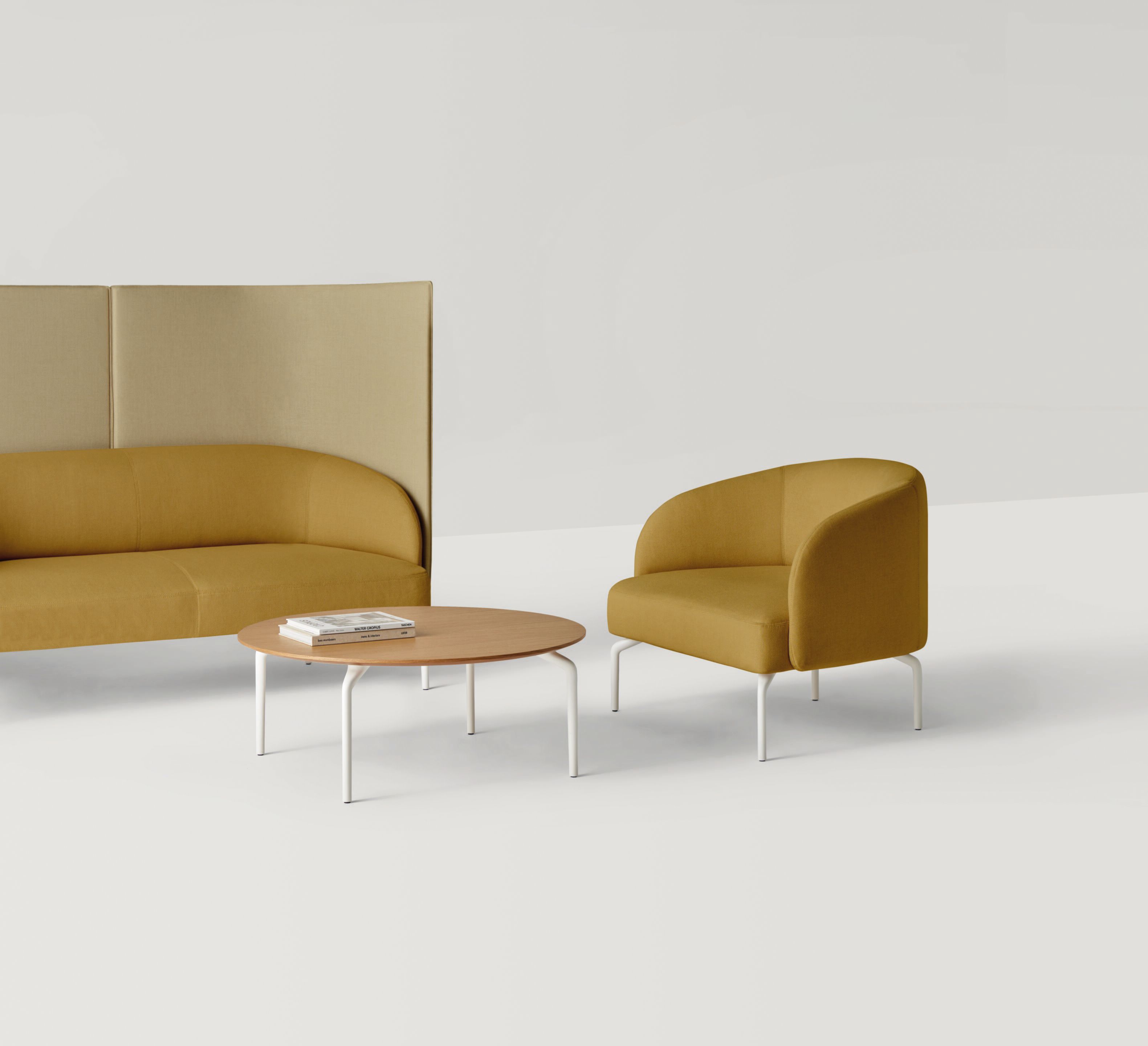 3-местный тканевый диван с высокой спинкой INCLASS Kern ARCH-00018338 - Вид №2