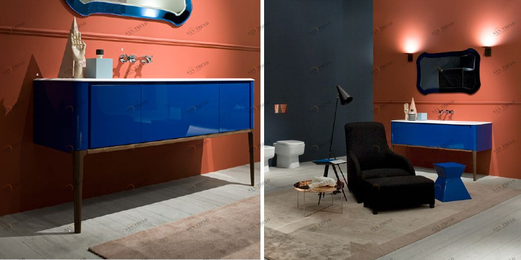 Комплект мебели №1 162 см Antonio Lupi ILBAGNO из ясеня Antoniolupi 1ILBAGNO