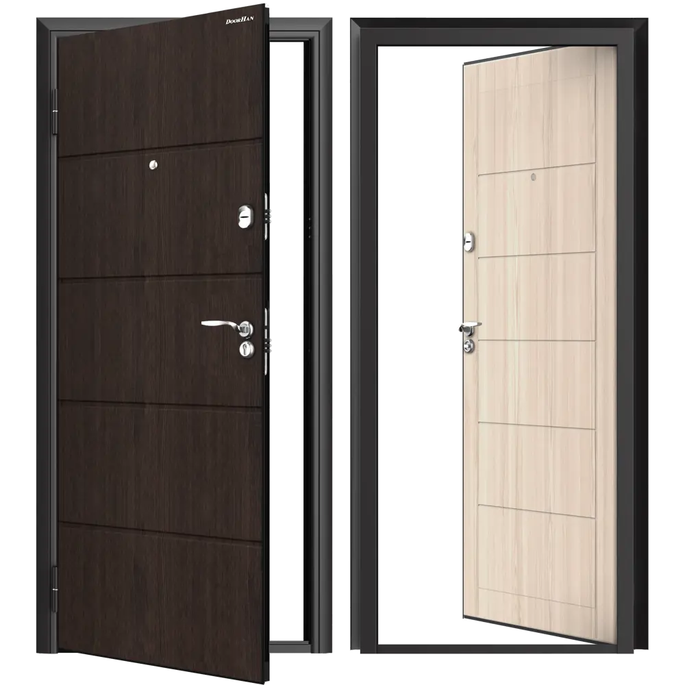 DOORHAN Оптим — металлическая входная дверь с защитой от взлома 89378091 STLM-1457149 - Вид №1