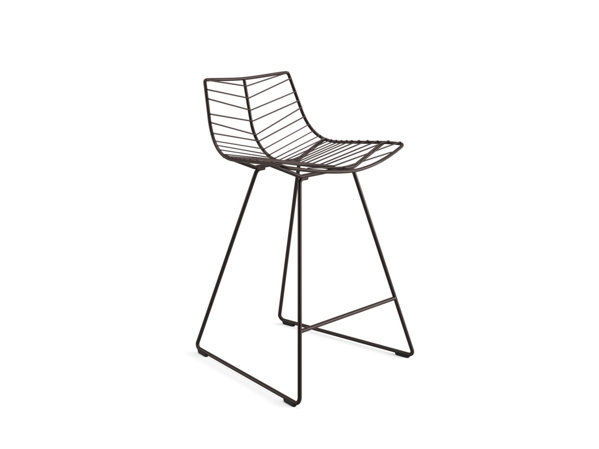 Стальной табурет с подставкой для ног Arper ARCH-00103194 - Вид №6