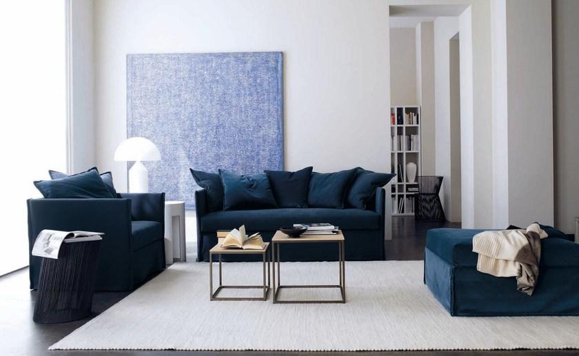 Meridiani Диван-кровать со съемным чехлом из ткани Fox sun-id-1397209 - Вид №3