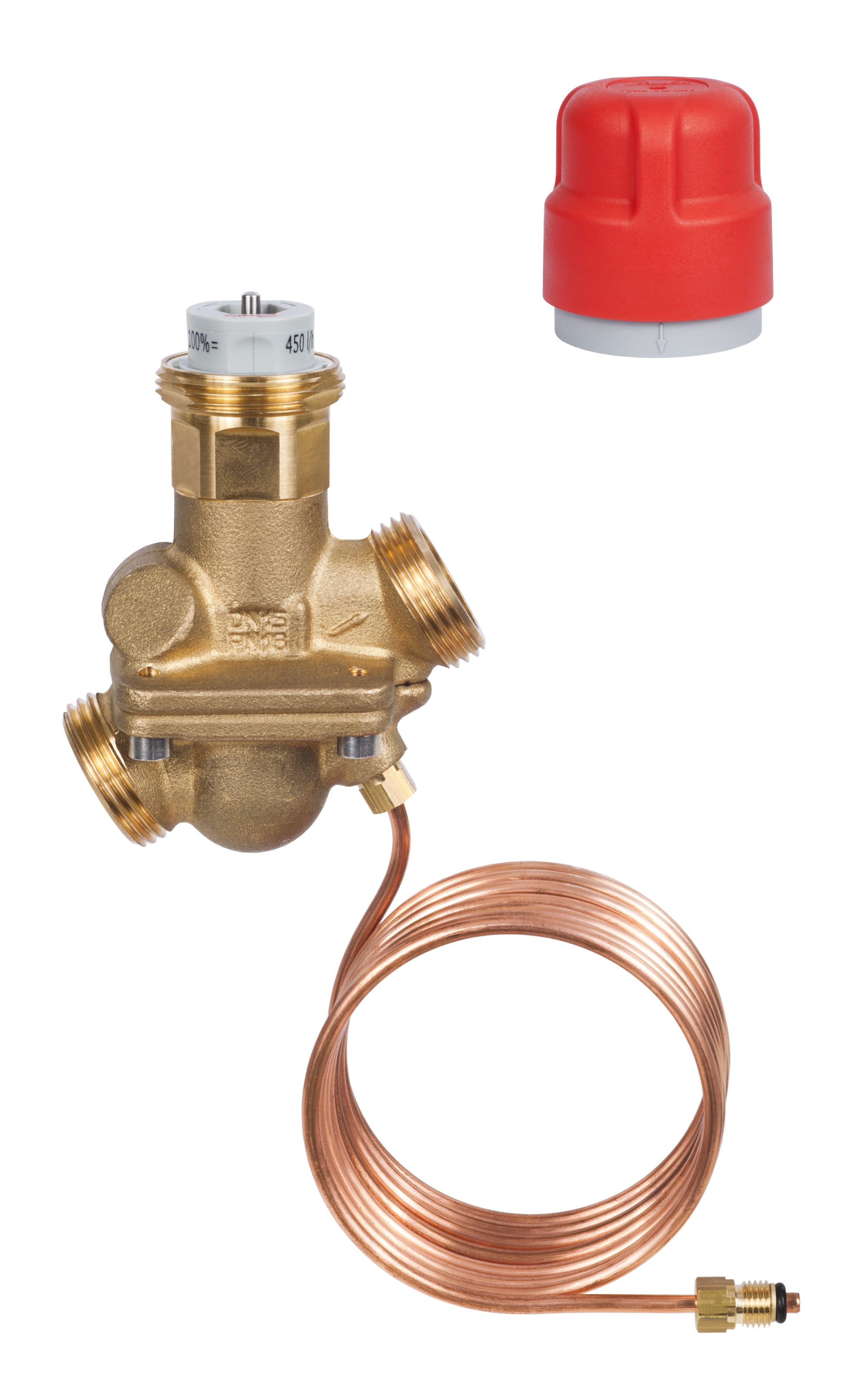 Danfoss Автоматический комбинированный клапан-регулятор AB-PM с наружной резьбой AB-PM DN15 HighPress клапан балансир 003Z1412  - Вид №32