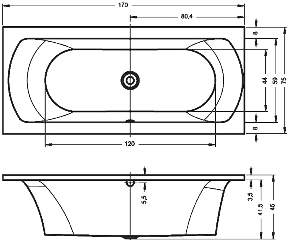 BB4400500000000 Ванна Riho Lima Santreyd - Вид №2