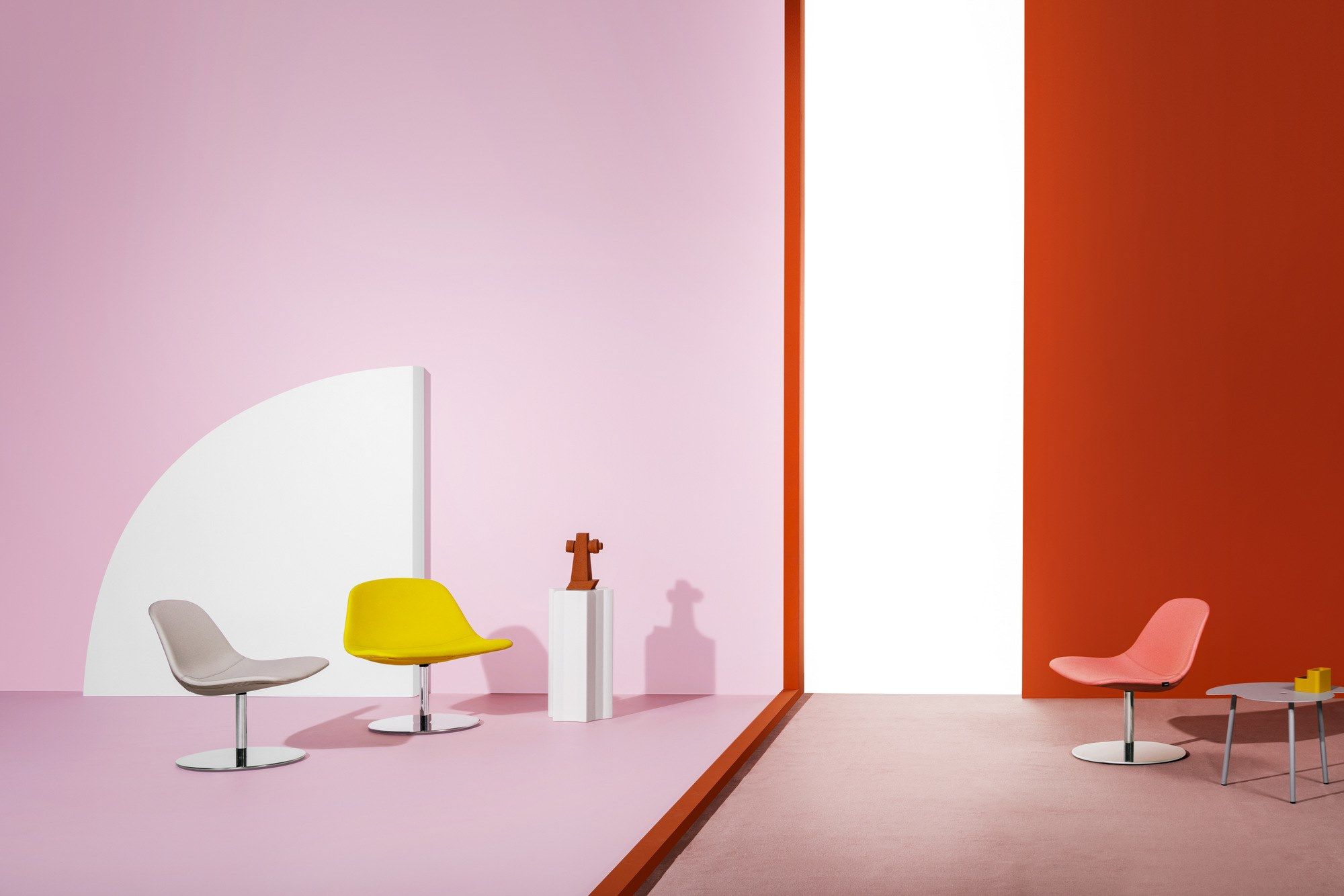 Вращающееся кресло для контракта Luxy LLounge ARCH-00140122 - Вид №4