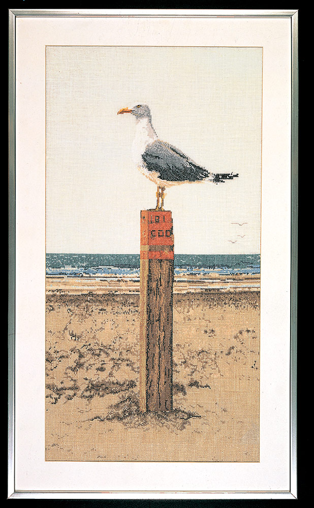 1062А Набор для вышивания Чайка 33 х 65 см Thea Gouverneur 