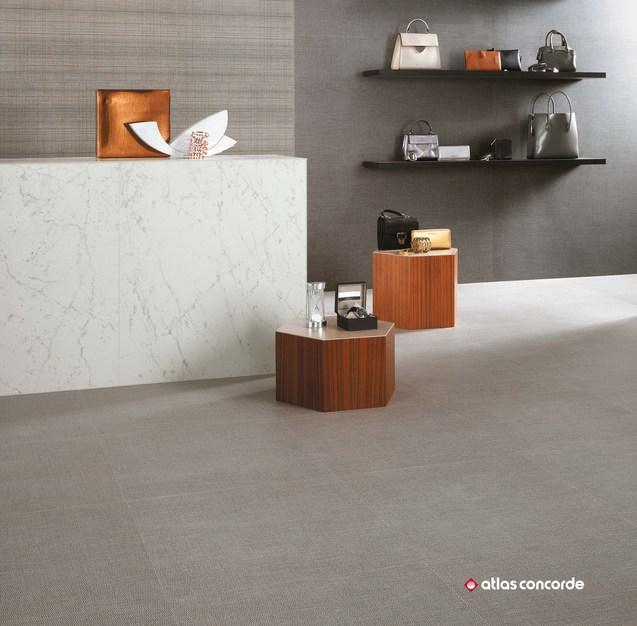 Atlas Concorde Пол из керамогранита с имитацией ткани Room sun-id-1361435 - Вид №3