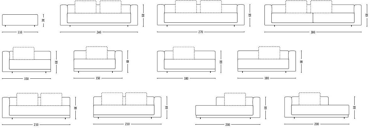 COR 3-х местный диван sun-id-1475873 - Вид №10