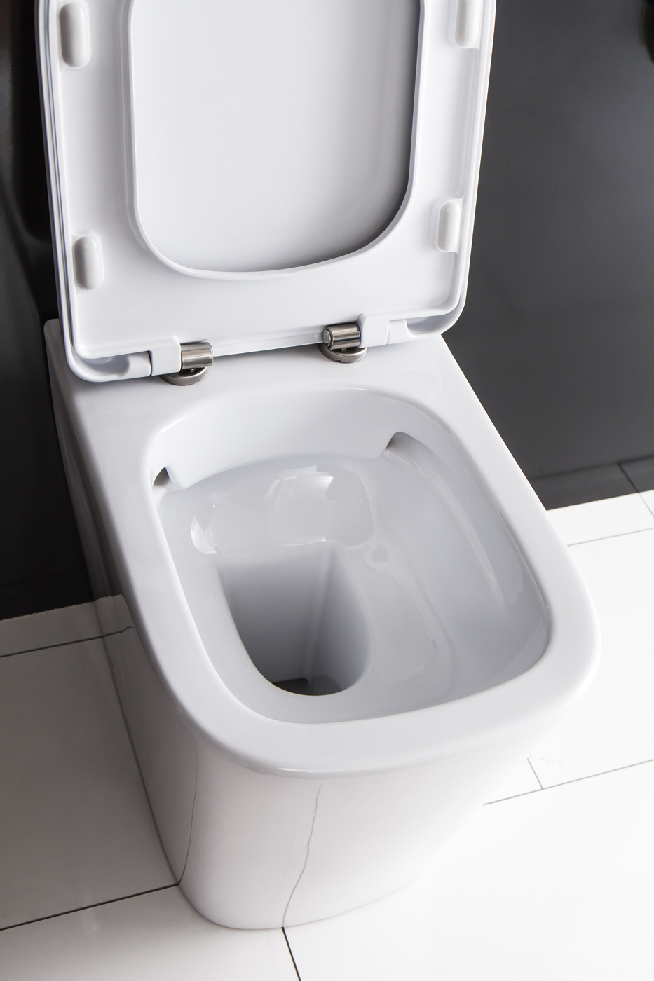 Унитаз приставной BelBagno ALBANO безободковый Приставной унитаз напольный Белый BELBAGNO Albano Китай - Вид №3