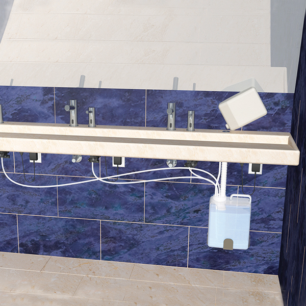 '07722090 Комплект с верхней заправкой для автоматических дозаторов мыла stern 