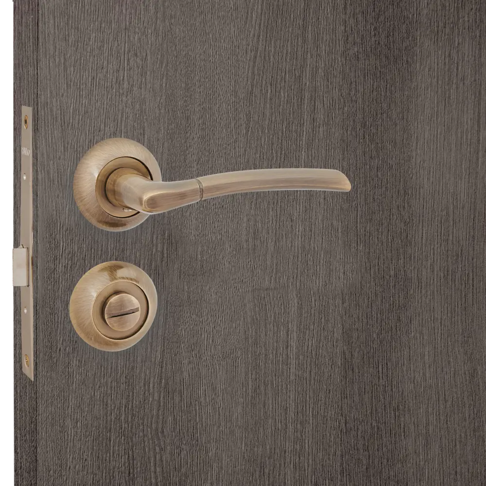 Дверные ручки PUNTO Ardea с механизмом запирания в элегантном бронзовом исполнении 85202164 STLM-0059787 - Вид №6