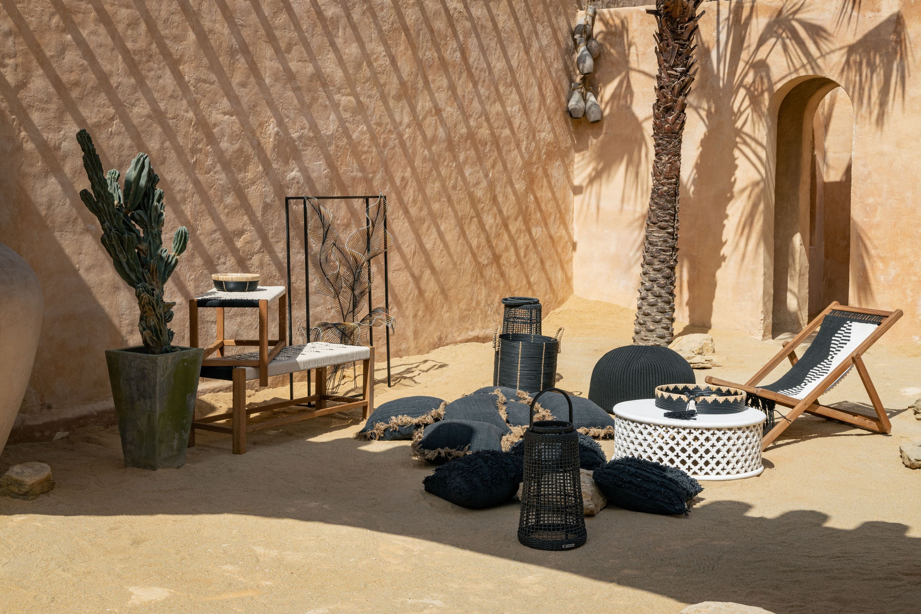 Круглый низкий стол из тикового дерева cbdesign Bamileke ARCH-00130721 - Вид №3