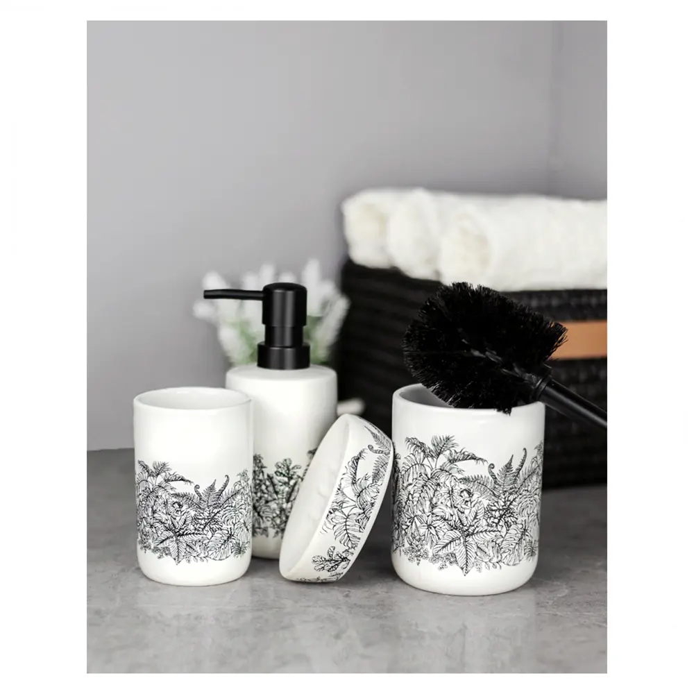 Керамическая мыльница Bath Plus Tropico с тропическим рисунком 89380482 STLM-1578665 - Вид №3