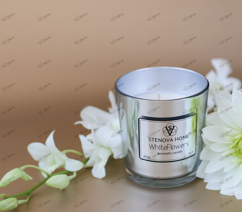 Victoria Stenova 811022 Ароматическая свеча White Flowers 