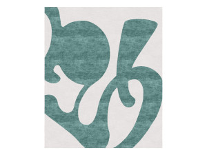 Прямоугольный ковер ручной работы