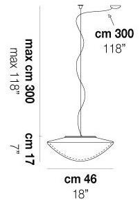 Vetreria Vistosi Подвесной светильник из стекла Balance sun-id-1466639 - Вид №5