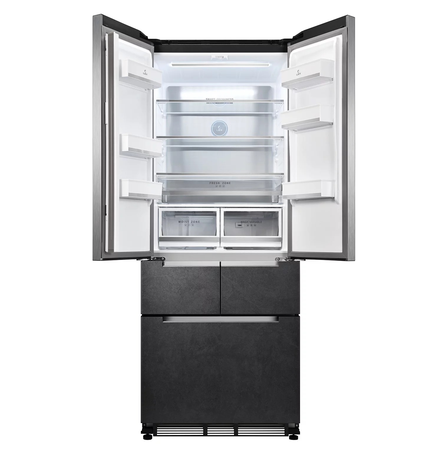 9087720 Холодильник многодверный   LEX LFD424StGIDBI серый STDN-0068857 - Вид №1