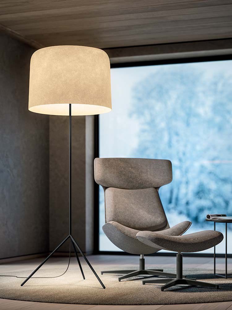 Торшер из стекловолокна Quadrifoglio Group Design Lighting ARCH-00051670 - Вид №1