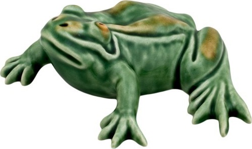 10581677 Bordallo Pinheiro Фигурка Bordallo Pinheiro Лягушка 13х9см, керамика Керамика 