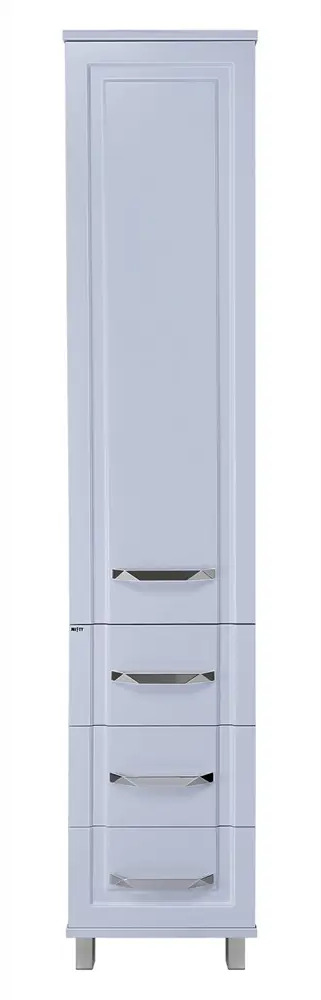 91559237 Шкаф для ванны напольный Misty П-Тер0504050-3ЯП 40x190см цвет серый STLM-0997029