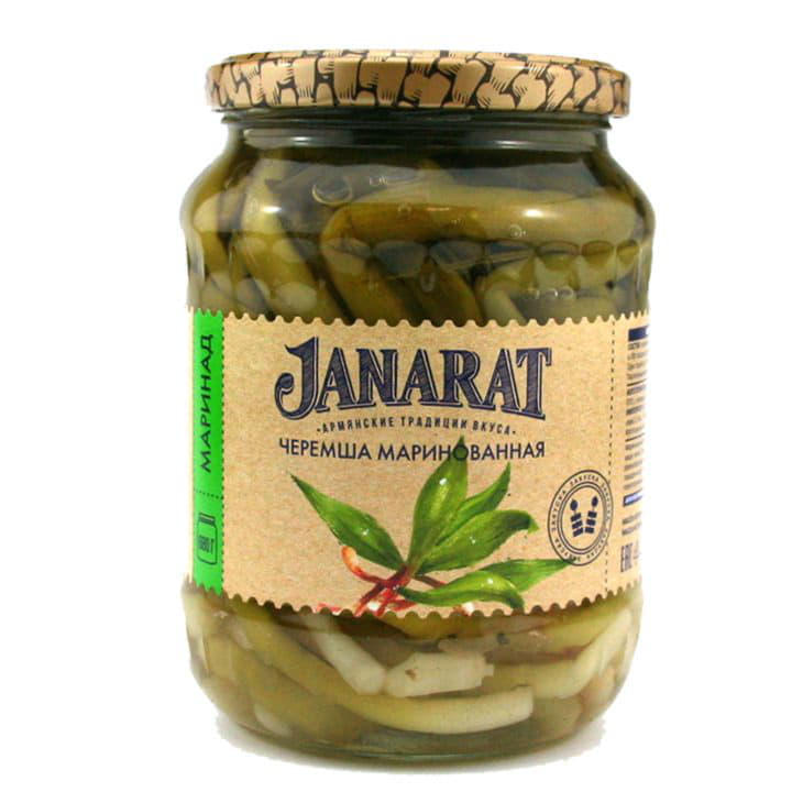 Черемша маринованная хандзил Janarat 680 г Santreyd 9692 - Вид №1